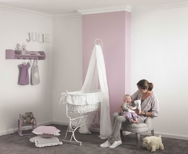 Babyzimmer farblich gestalten