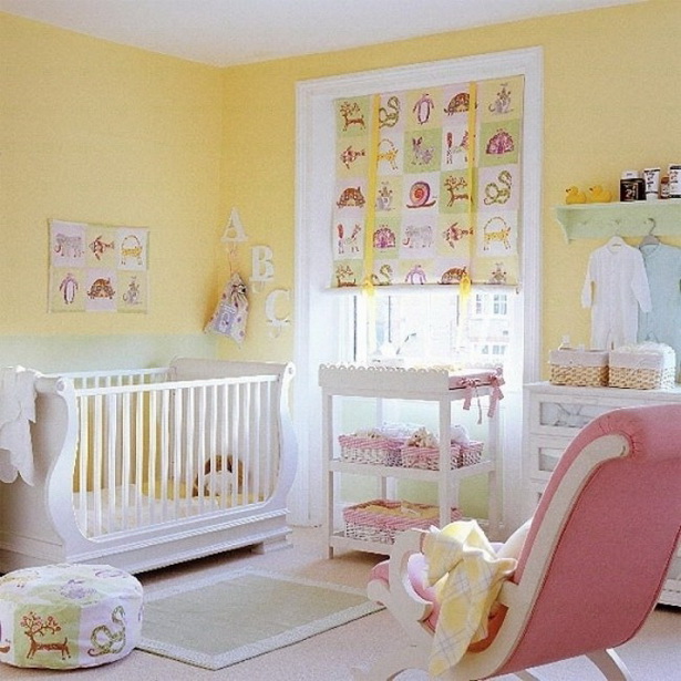 Babyzimmer gelb