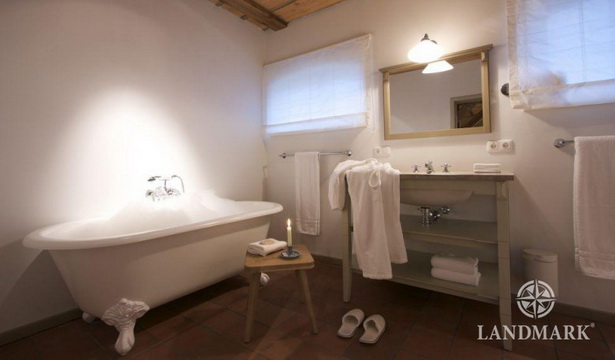 Badezimmer im landhausstil