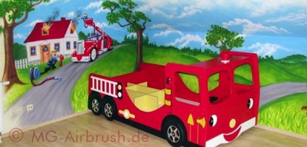 Kinderzimmer feuerwehr