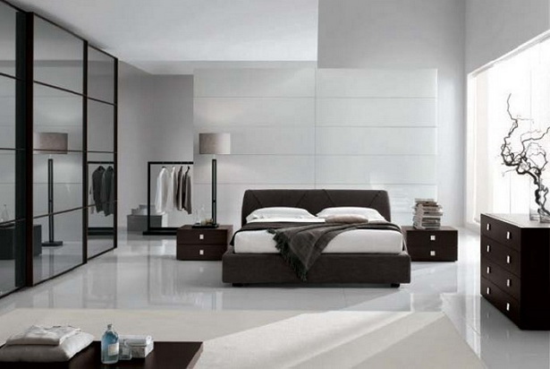 Moderne schlafzimmergestaltung