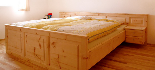 Schlafzimmer aus zirbenholz