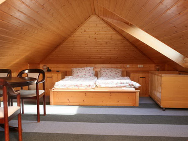 Schlafzimmer im dachgeschoss