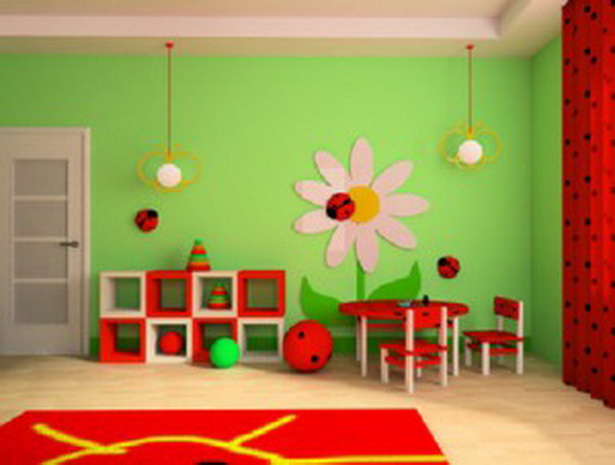 Wandgestaltung kinderzimmer beispiele