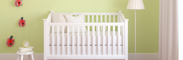 Babyzimmer gestalten grün