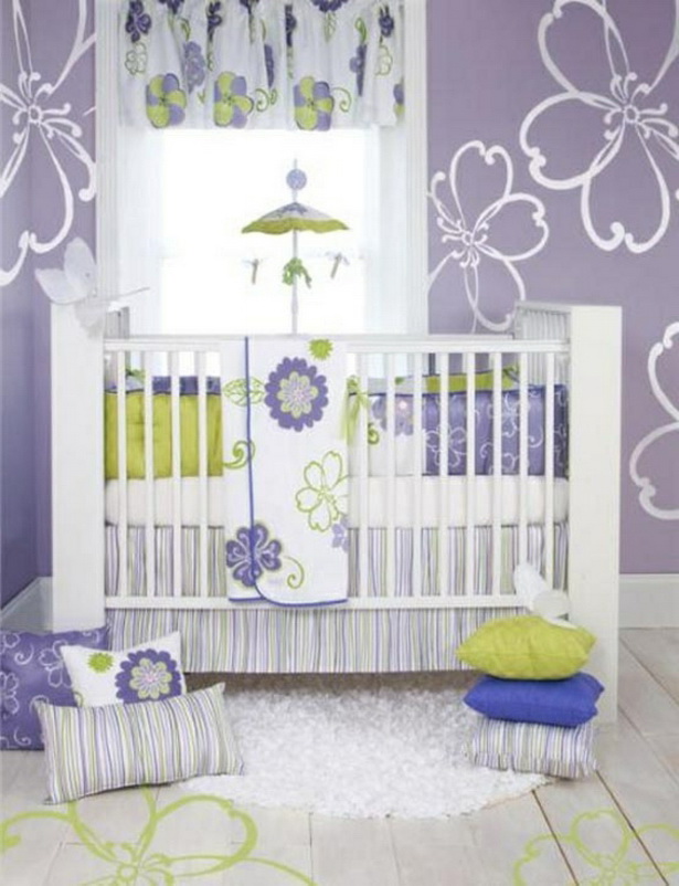 Babyzimmer lila