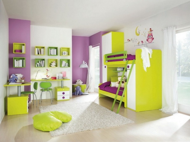 Kinderzimmer gestalten grün