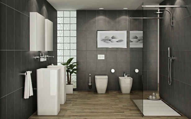 Modernes badezimmer