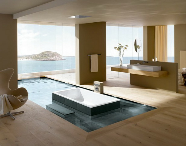 Modernes badezimmer
