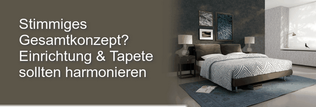 Dunkle tapete schlafzimmer