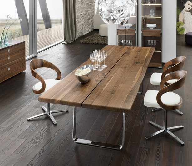 Esszimmer modern holz