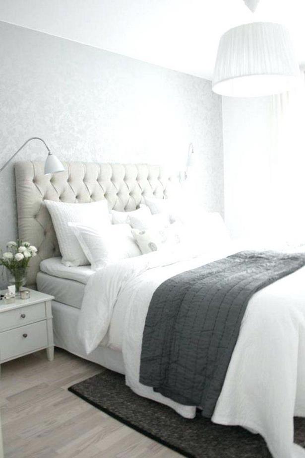 Schlafzimmer weiß dekorieren