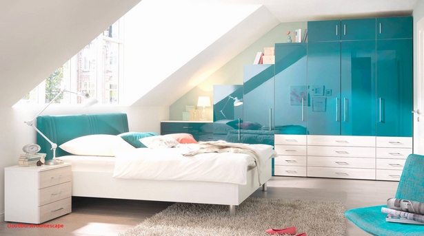 Wandfarben schlafzimmer mit dachschräge