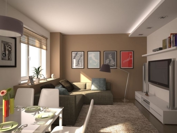 Wohnzimmer klein modern