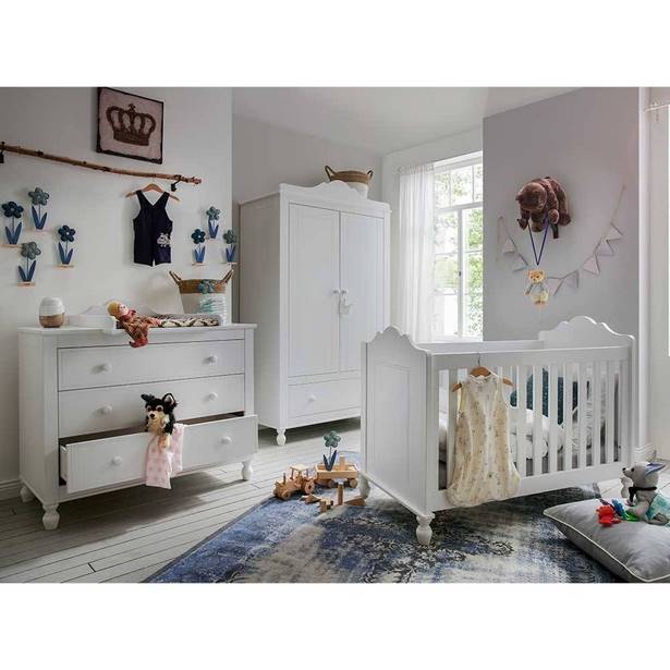 Babyzimmer möbel grau