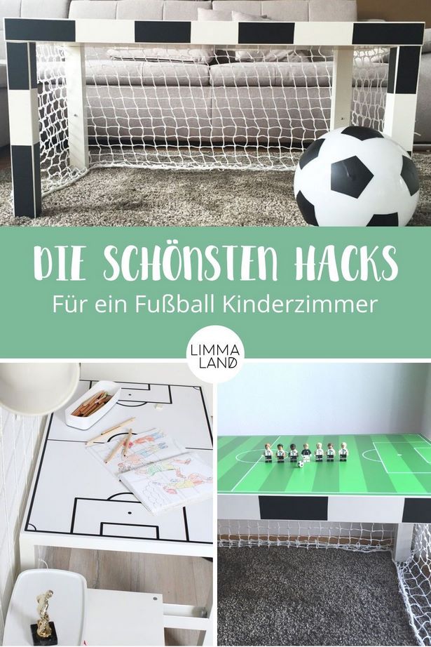 Fussball deko für kinderzimmer