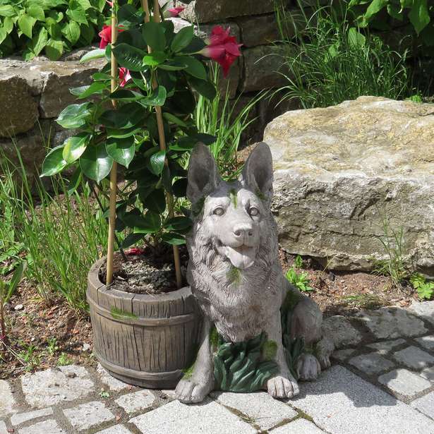 Gartendeko aus stein