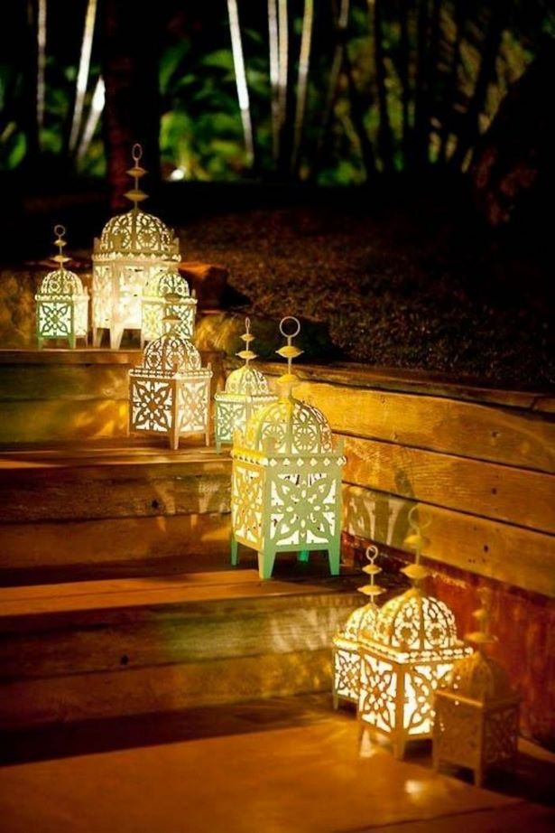 Gartendeko lampen
