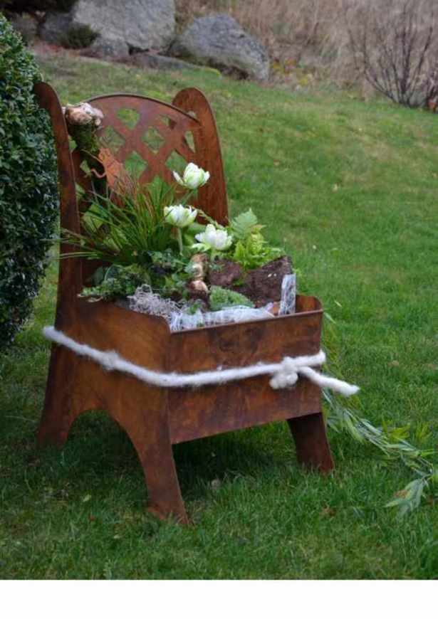 Gartendeko stuhl