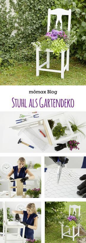 Gartendeko stuhl