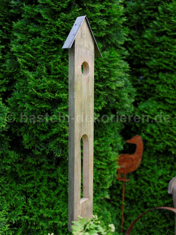 Gartenschmuck aus holz