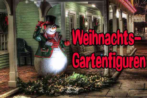 Weihnachts gartendekoration