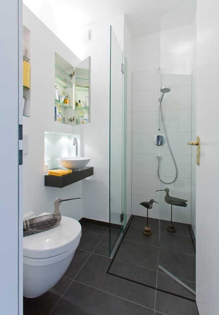 Badezimmer klein modern