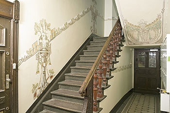 Farbgestaltung treppenhaus altbau