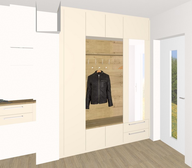 Garderobe mit viel stauraum