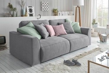 Kleines wohnzimmer großes sofa