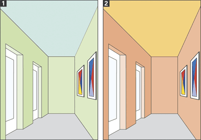 Schmaler flur farbgestaltung