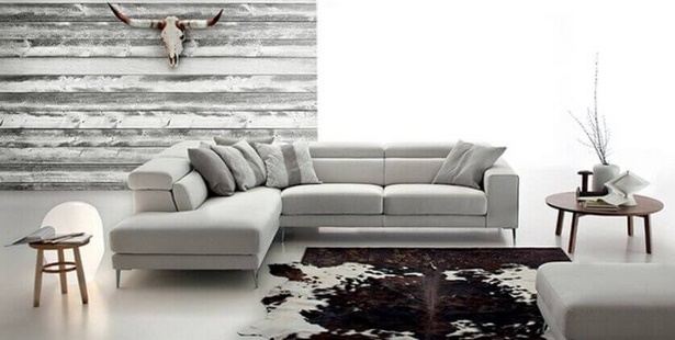 Wohnzimmer schwarzes sofa