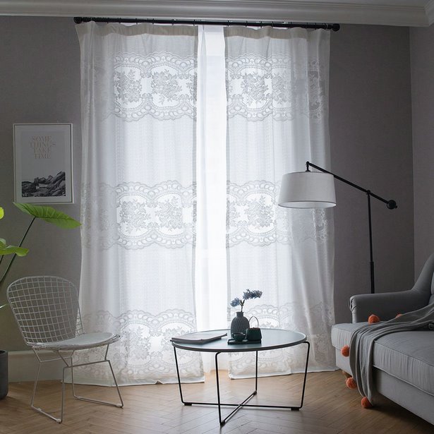 Schlafzimmer gardinen weiß