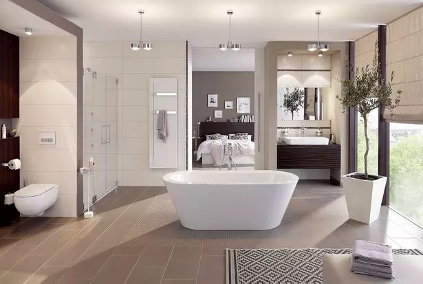 Badezimmer fliesen ideen modern