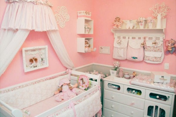 Babyzimmer gestalten mädchen