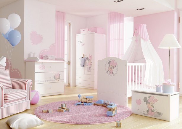 Babyzimmer gestalten mädchen