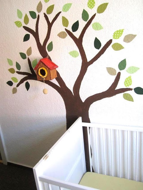 Kinderzimmer deko baum