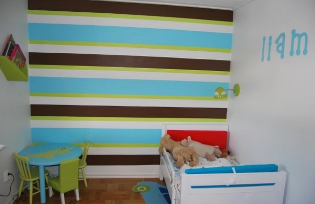 Wandfarbe kinderzimmer junge