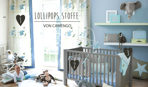 Wandgestaltung babyzimmer ideen