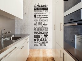 Dekoration küchenwand