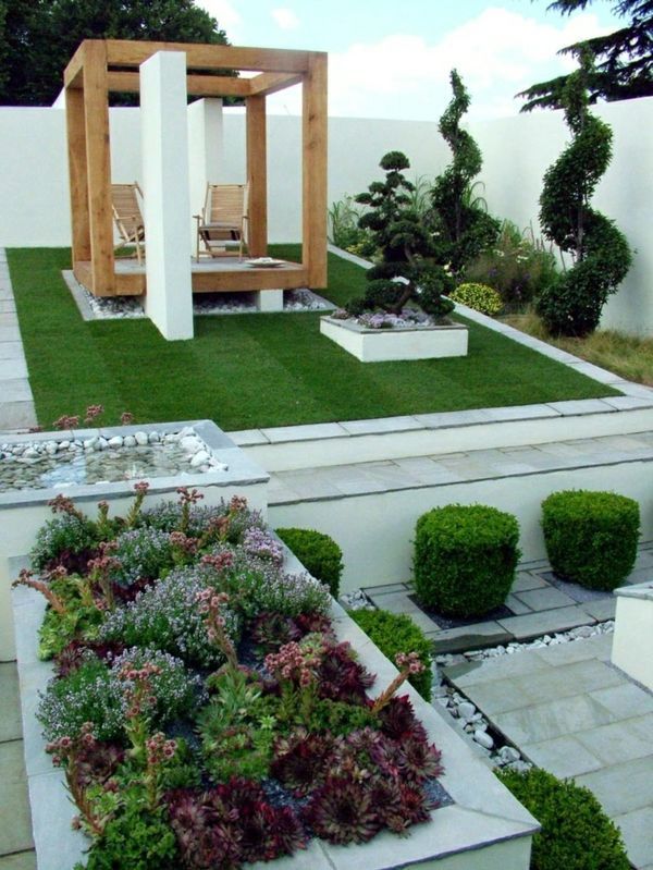 Gartengestaltung modern ideen