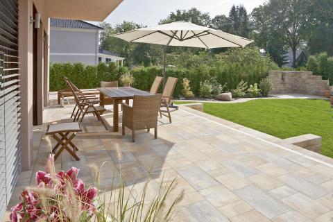 Gartengestaltung terrasse