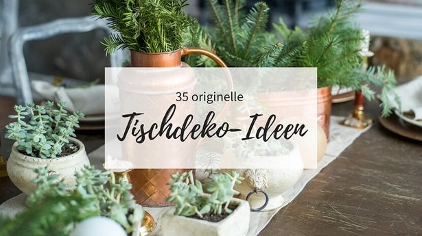 Ideen tischdeko