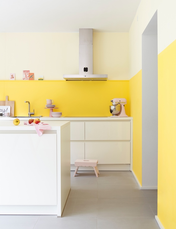 Küchenwände farblich gestalten