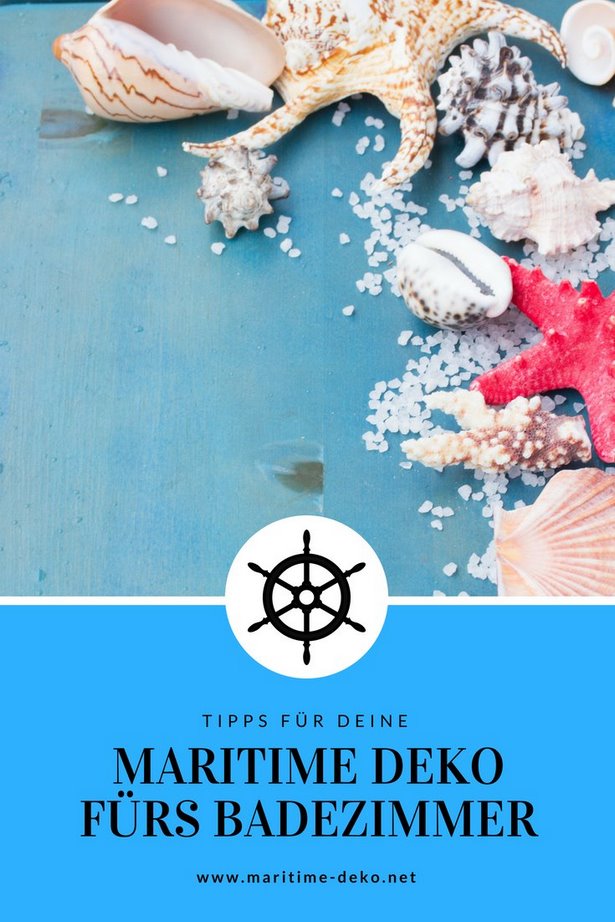Maritime deko fürs bad