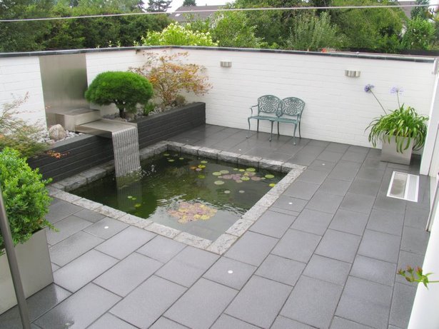 Moderne kleine gärten
