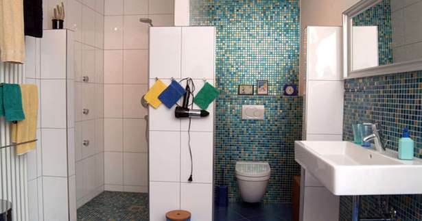 Badezimmer mosaik modern