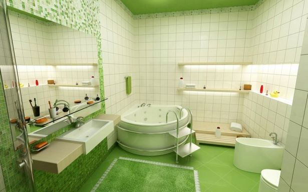 Grüne badezimmer accessoires