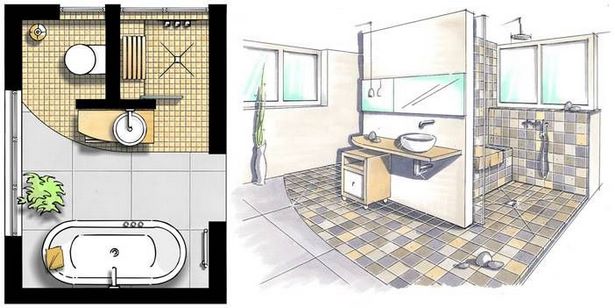 Tipps für kleine bäder 4 quadratmeter