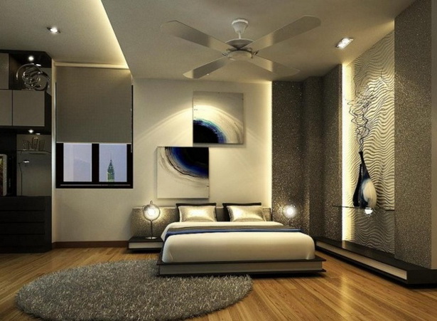 Gestaltung schlafzimmer wand
